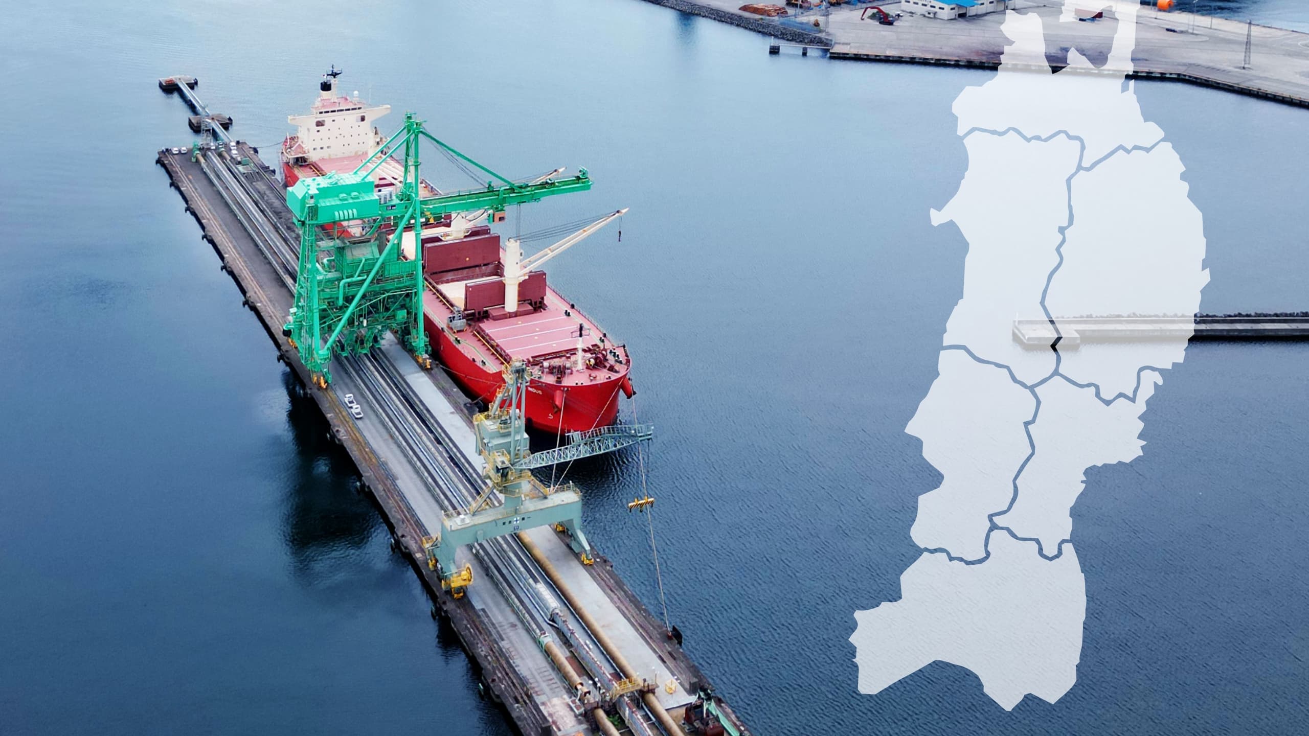 飼料穀物の安定供給で、東北の畜産業を支え続けます。